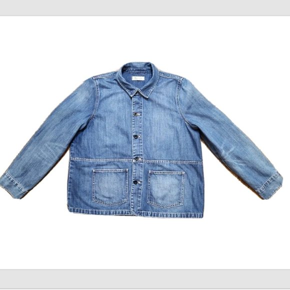 Madewell Denver Chore Denim Button Down Jean Jacket - Picture 5 of 11